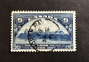 BroadviewStamps Canada #202 used.  VF  NORTH BAY , ON cancellation.