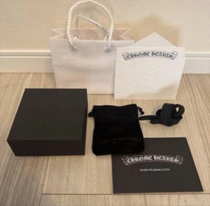 Chrome Hearts weiß Shopper Band mit Logo Tasche Leerbox Geschenkset - Bild 1 von 8