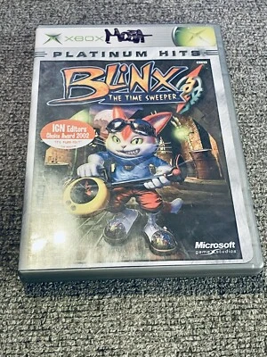 Blinx The Time Sweeper Xbox - Complete In Box CIB - Image 1 of 3