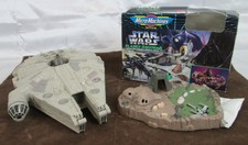 Star Wars Millenium Falcon Planet Dagobah Micro Machines Playsets Figures