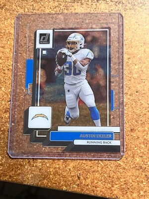 2022 Panini Clearly Donruss Football # 26 Austin Ekeler - Image 1 of 4