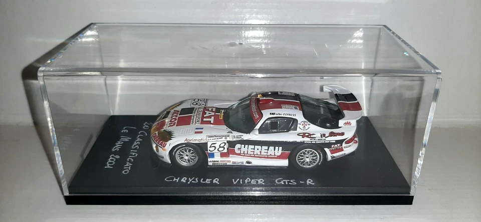 CHRYSLER VIPER GTS-R #58 LE MANS 2001 IXO MODELS SCALA 1:43 - Immagine 1 di 2