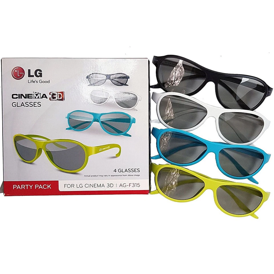 LG AG-F315 3D TV Brillen - 4 Pack