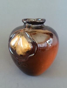 Antique Weller Pottery hand painted "Floretta" vase 8 inches - Picture 1 of 8