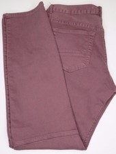 Bullhead Denim Co Pacsun Burgundy Skinny Slim Jeans Size 28 x 30