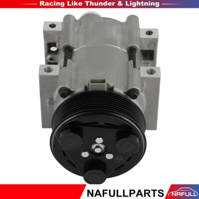 Fits Ford E-350 Econoline Club E-450 Econoline Super Duty 7.3L AC Compressor - Image 1 of 4