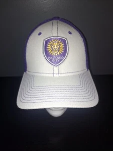 NEW ERA 9FORTY ORLANDO CITY SC MLS MESH SNAPBACK SOCCER CAP HAT - New - Picture 1 of 6
