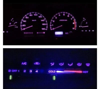 Kit LED Cluster y Climatizador Rosa/Púrpura para Nissan 240sx S13 1989-1994 Foto 1 de 4