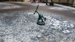 Frog Warrior/Fighter by Artisan Guild Dungeons and Dragons/Pathfinder painted - Picture 1 of 6