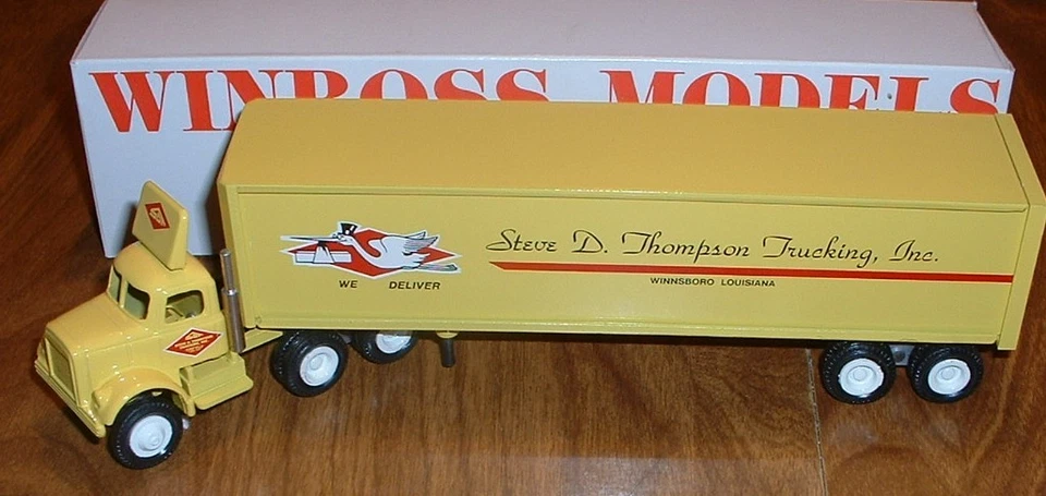 Steve Thompson Trucking Winnsboro, LA '85 Winross Truck - Image 1 of 1