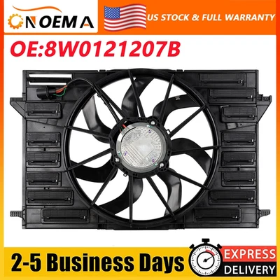 Radiator Cooling Fan For 2017-2021 Audi A4 A6 allroad Quattro A7 Sportback 2.0L` — 第 1/4 张图片