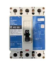 Westinghouse HFD3100 HFD 65k 100A Interruttore industriale 3 poli - Foto 1 di 1
