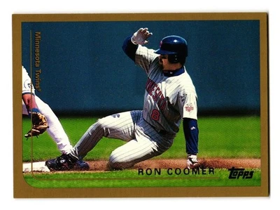 1999 Topps #344 Ron Coomer Minnesota Twins Baseball Card - Image 1 of 2