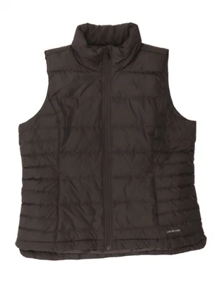 LANDS END Mens Padded Gilet UK 40 Large Black Polyester CY15 - Image 1 of 3