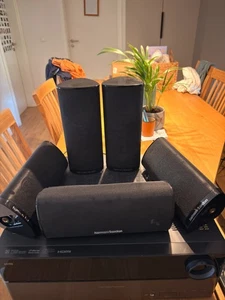 harman kardon surround 5.1 incl. Verstärker (AVR230), Subwoofer HKTS210 - Bild 1 von 7