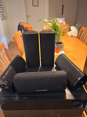 harman kardon surround 5.1 incl. Verstärker (AVR230), Subwoofer HKTS210 - Bild 1 von 4