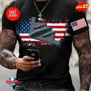 Men's Midnight Hammer Spirit Printed 3D T-shirt - Picture 1 of 4