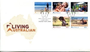 2011 Living Australian - FDC Gummed stamps - Picture 1 of 2