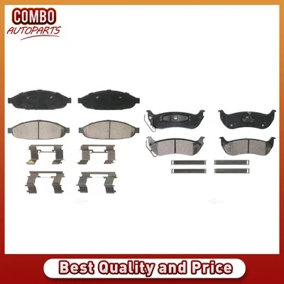 Juego de pastillas de freno de disco delanteras traseras Wagner para Chrysler Pacifica 2004-2008 Foto 1 de 4