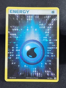 Pokemon Water Energy 103/106 Emerald Holo Swirp LP/MP - Picture 1 of 11