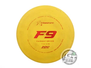 USED Prodigy Discs 200 F9 155g Yellow Red Star Foil Fairway Driver Golf Disc - Picture 1 of 2