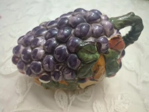 Certified International TUSCANY Oval bowl & Lid, 5" x 8" x 5", Gladding, EUC - Picture 1 of 5