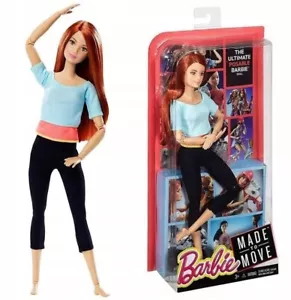 MUÑECA BARBIE HECHA PARA MOVERSE Gimnasta DPP74 Mattel - Imagen 1 de 5