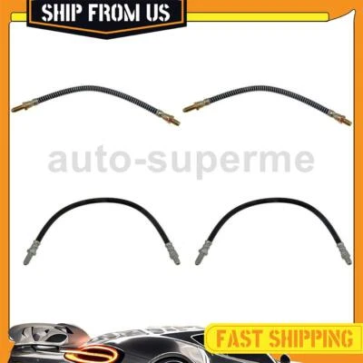 For Jaguar Vanden Plas 1990-1994 First Stop Brake Hose Line Front Rear 4x - Image 1 of 4