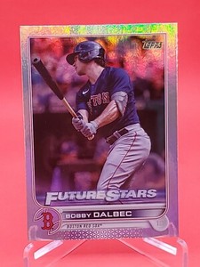 Bobby Dalbec 2022 Topps Series 1 #7 Future Stars Rainbow Foil Boston Red Sox 