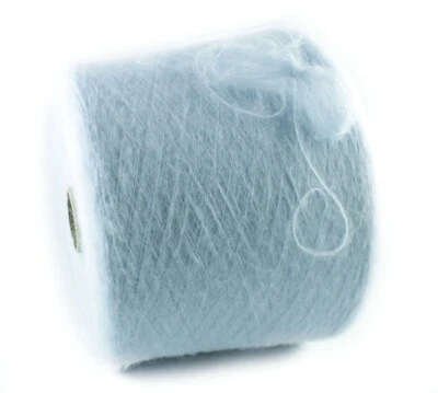 105€/kg 100g Lace Wolle ISABEL hellblau58% Baby Alpaca 15% Merino 450m/50g Italy - Bild 1 von 2