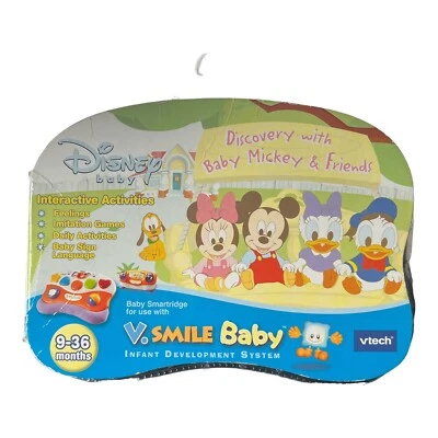 V Tech V Smile Baby Discovery w Baby Mickey Friends Ages 9-36 Months - Image 1 of 2