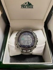 CASIO PRO TREK PRX-2500T Manaslu Solar Radio Digital Men's Watch from Japan - Picture 1 of 10