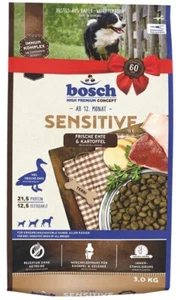 Bosch Sensitive Ente und Kartoffel 3 kg Hundeuftter trocken Trockenfutter Hund - Bild 1 von 1