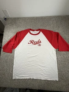 Vintage Cincinnati Reds MLB Baseball T Shirt Size 2XL VTG Short Sleeve - Picture 1 of 10