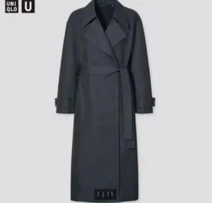 UNIQLO U Lemaire Trench Coat Woman’s M (US S) Dark Gray Japan Exclusive - Picture 1 of 9
