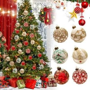 Mundgeblasene Glas Ornamente Kugeln Glas Weihnachtskugel Ornamente hängend - Bild 1 von 28