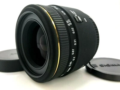 SIGMA 50mm F2.8 EX DG MACRO AF Standard Lens For PENTAX KAF Japan [N.MINT] - Image 1 of 4
