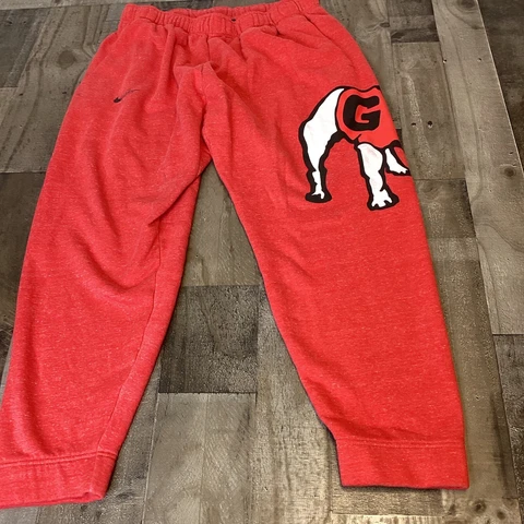 Nike Men’s University of Georgia jogging athleisure pants sz xxl Cover