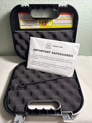 Estuche Pistola GLOCK Plástico Duro Caja Original Con Insertos Vacía Buen Estado Foto 1 de 4