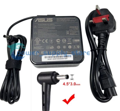 New 19V 90W Laptop AC Adapter Power Charger For ASUS Vivobook S S5504VN S5504VA - Image 1 of 4