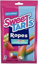 Sweetarts Twisted Ropes Rainbow Punch 5 Ounce Pack of 12