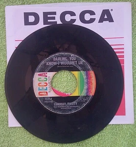 Conway Twitty 45 RPM Record-Darling, You Know I Wouldn't Lie - Picture 1 of 2