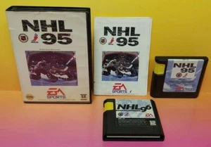 NHL '95 '96 - Sega Genesis Game - Rare & Tested - 2 NHL Hockey Games Lot ! - Picture 1 of 1