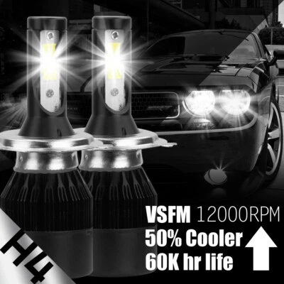 Kit de conversión de faros LED HID XENTEC H4 9003 6000K para Mazda Miata 1999-2000 Foto 1 de 4