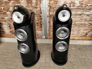 B&W Bowers & Wilkins 802D3 802 D3 High End Speakers in Black from 2020