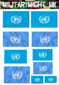 1 /32 - 1/35 SCALE FIGURES FLAGS UNITED NATIONS DIORAMA MODEL RC TANK - Picture 1 of 1