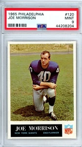 1965	Philadephia	Joe	Morrison	120	PSA 9	Giants - Picture 1 of 1