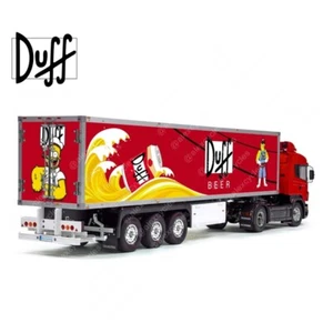 56302 56319 Tamiya 1/14 Scale Duff Beer Reefer Box Trailer ROOF Decals Stickers - Picture 1 of 8