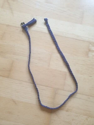 Gürtel / geflochtener Gürtel für Mädchen in Gr. 122 blau - Bild 1 von 3