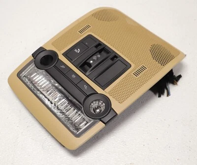 Interruptor de techo corredizo de luz de lectura de cúpula superior central delantera OEM BMW E70 E71 beige #2 Foto 1 de 4